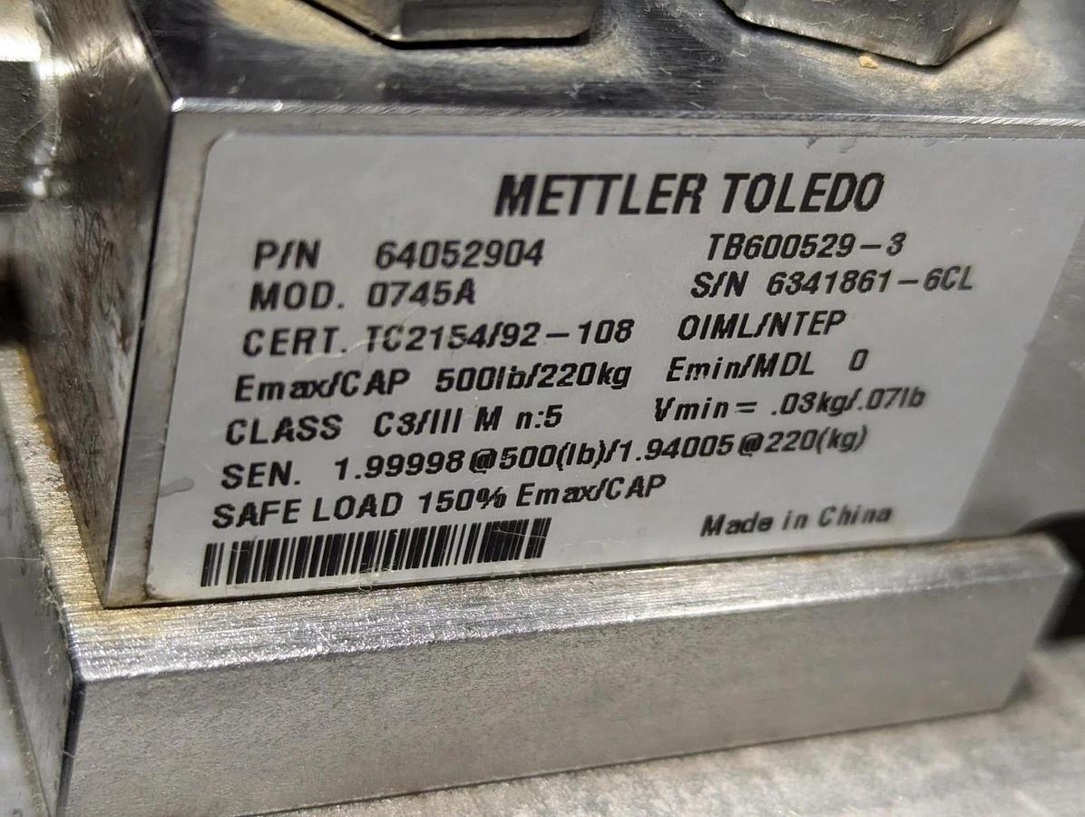 Used Mettler Toledo Panther  PTHN 1800 00 w/ Flexmount Scale Weigh Module Load 0958