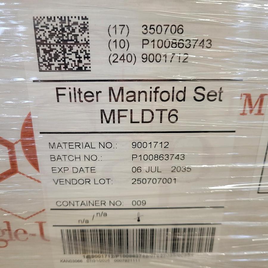 ErtelAlsop MicroCap Pro™ Manifold MFLDT6,  2 in. Sanitary Clamp Connections