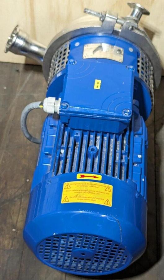 Used Hilge Centrifugal  Pump-type EURO-HYGIA-I-BLOC  Stainless Steel