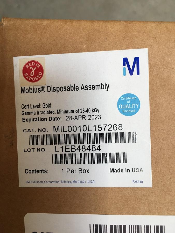 NEW Millipore Millistak+ Pod D0HC 1.1 sq.m Model MD0HC10FS1