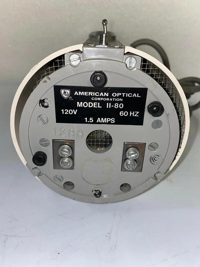 Used American Optial II-80 Fiber-Optic Illuminator