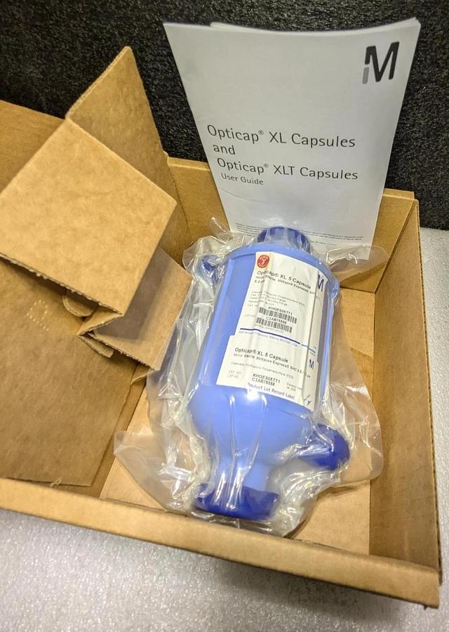 Millipore Opticap XL5 Capsule Sterile SHC  0.5/0.2μm  KHGES05TT1   1 1/2"Flange