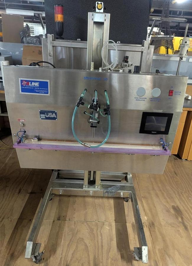 Used Aline MEDIVAC-30 Stainless Steel  Vacuum Bag Sealer 110V  Phase 1 60 hZ