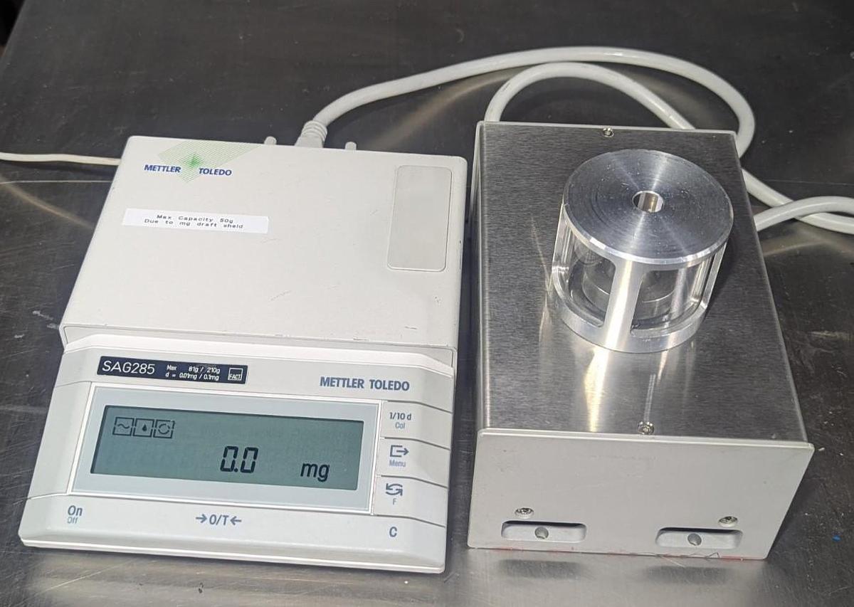 Used Mettler Toledo SAG285 Compact Balance Weighing Module with Display 210g x 0.1mg