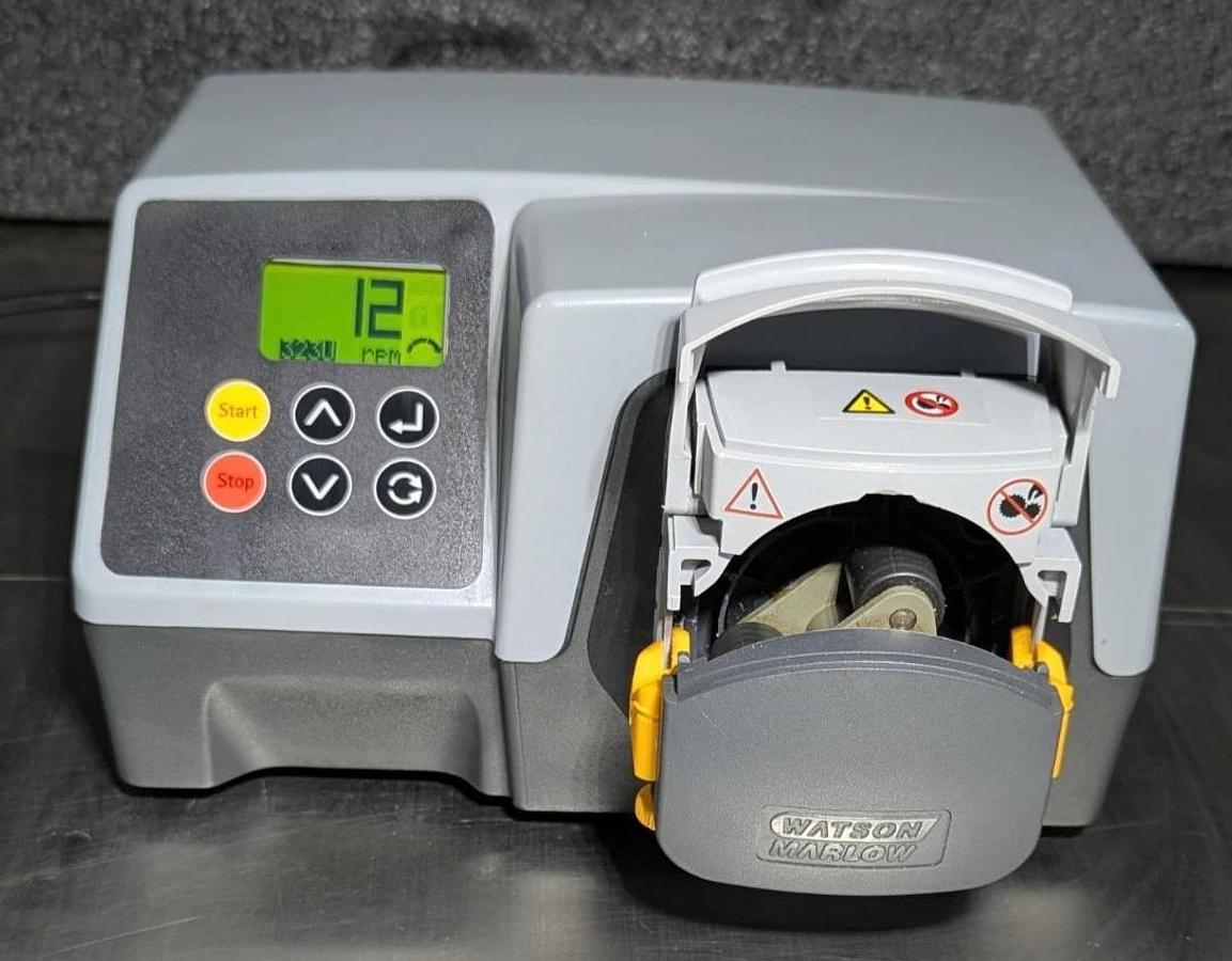 Used Watson Marlow 323U/D Sartorius Peristaltic Pump 400 RPM w/ 313 DW Pump Head