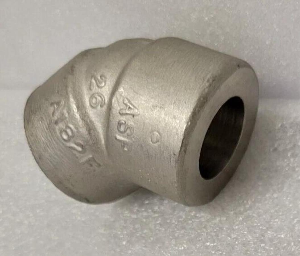 ASP  A182F  Stainless Steel 45 Degree Elbow  USA /B16  1/2" 6000#  304L/304