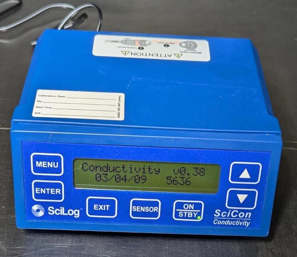 Used Parker SciLog SciCon Conductivity Monitor Display