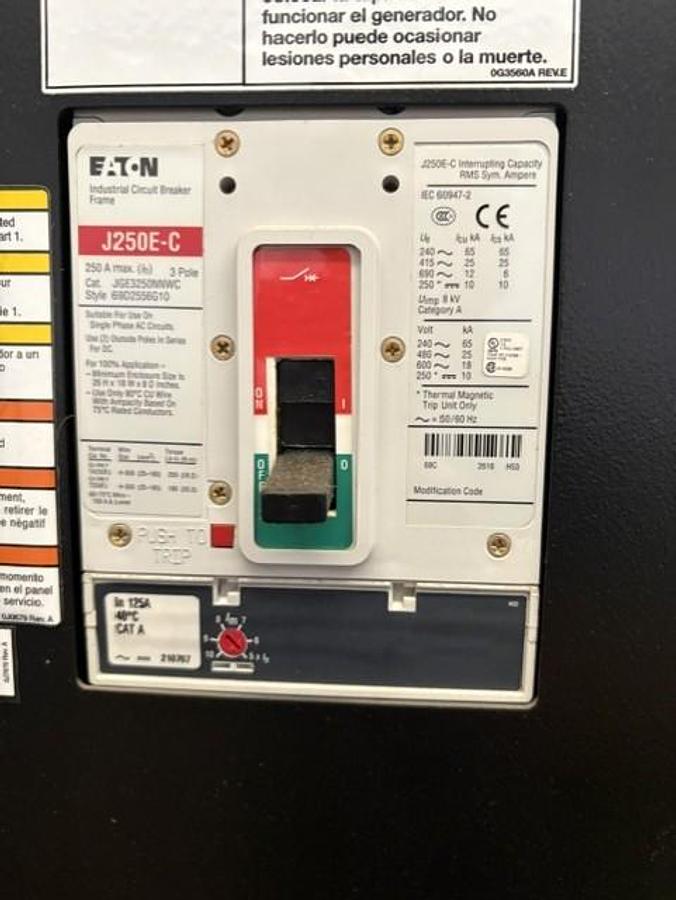 Generac SD30 30 KW 208 3 ph Generator 2022 new/unused