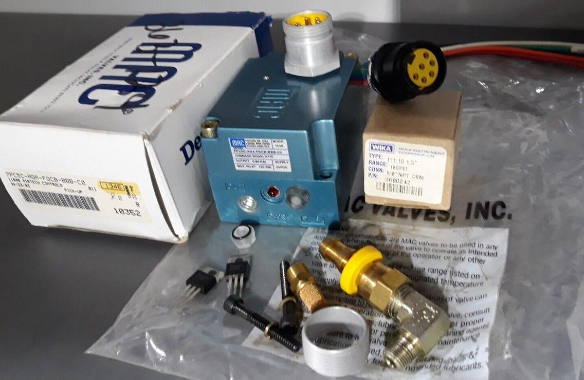 Mac  valves  PPC5C-AGA-FGCB-BBB-C0, PROPORTIONAL CONTROL VALVE 24VDC