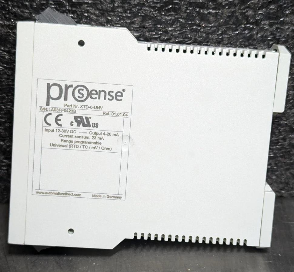 Used Prosense XTD-0-UNV  Universal Converter Module