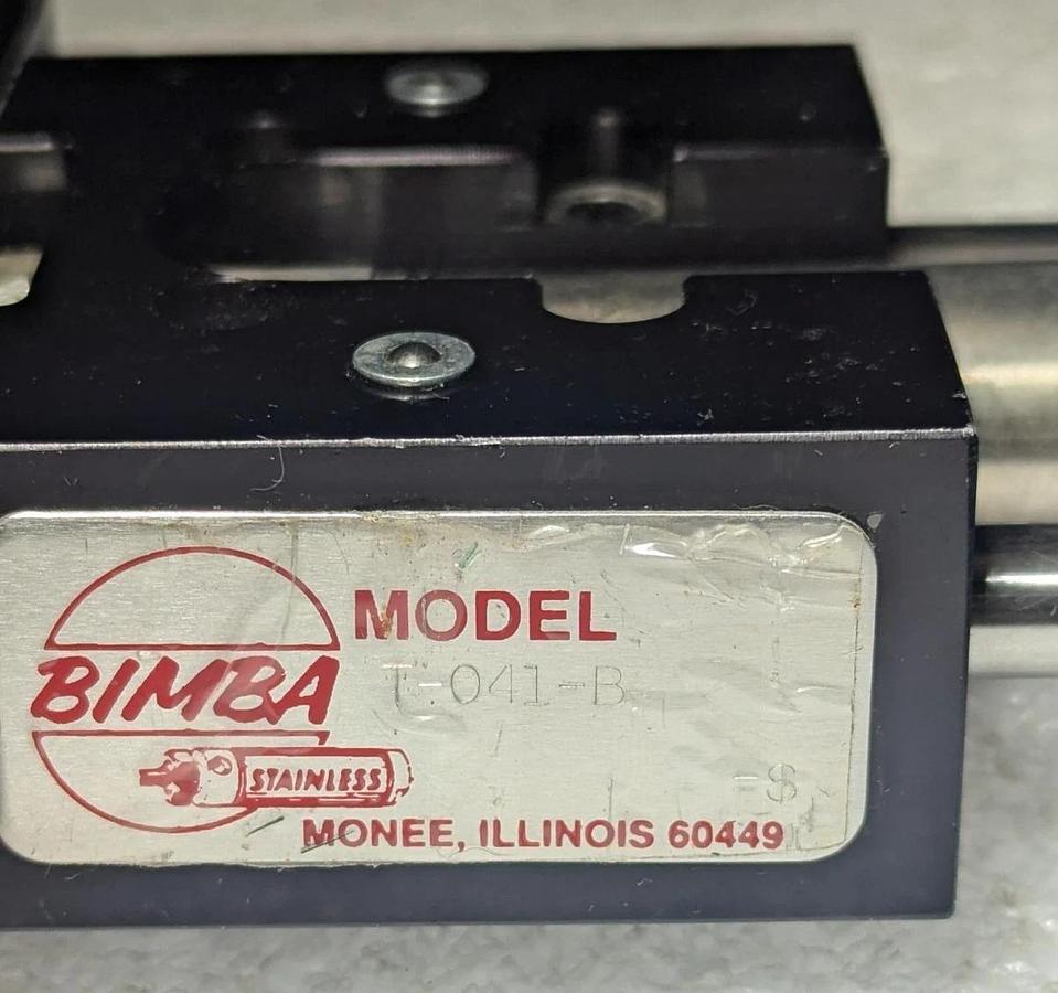 Used Bimba Linear Thruster T-041-B