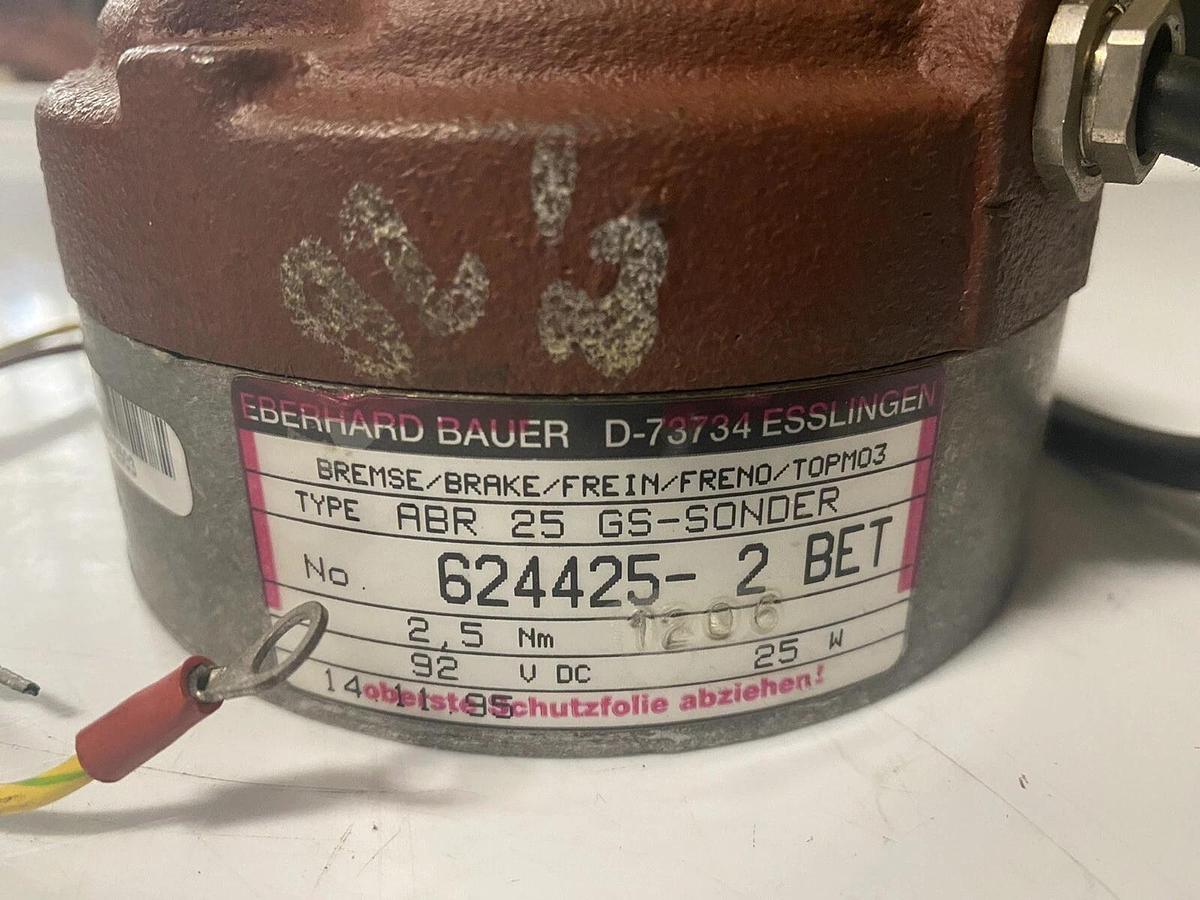 Used Eberhard Bauer ABR 25 GS-SONDER Brake 624425- 2
