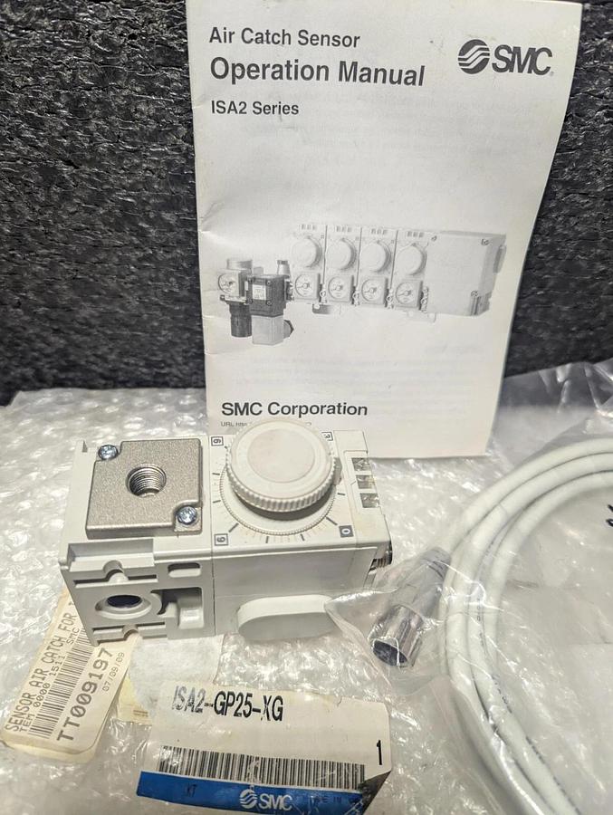SMC ISA2-GP25-XG Aircatch  Sensor  W/ Cable