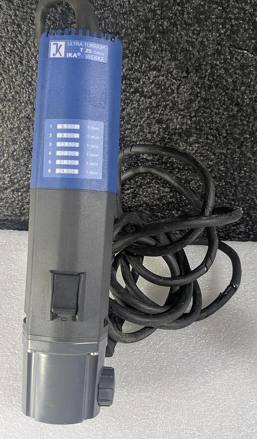 Used IKA T 25 Ultra-Turrax Homogenizer Disperser