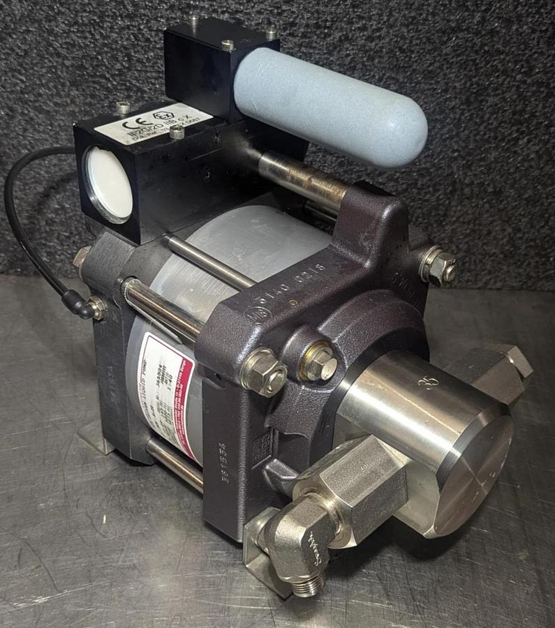 Used Maximator  G 35 LS Air Driven Liquid Pump 5800 psi