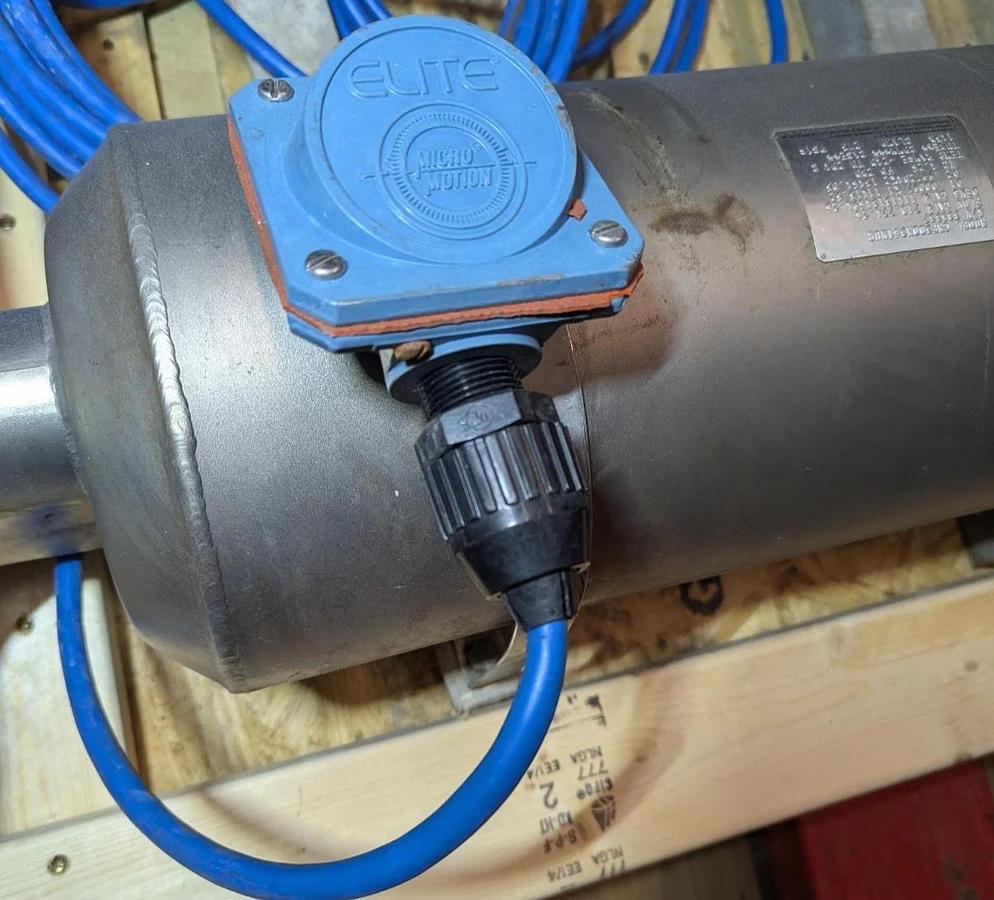 Used Micro Motion  CMF300M361NUR  3" Mass flow sensor