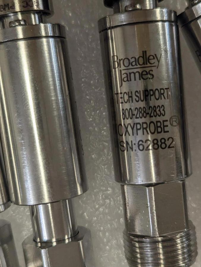 Used Broadley James Oxyprobe Dissolved Oxygen Sensors
