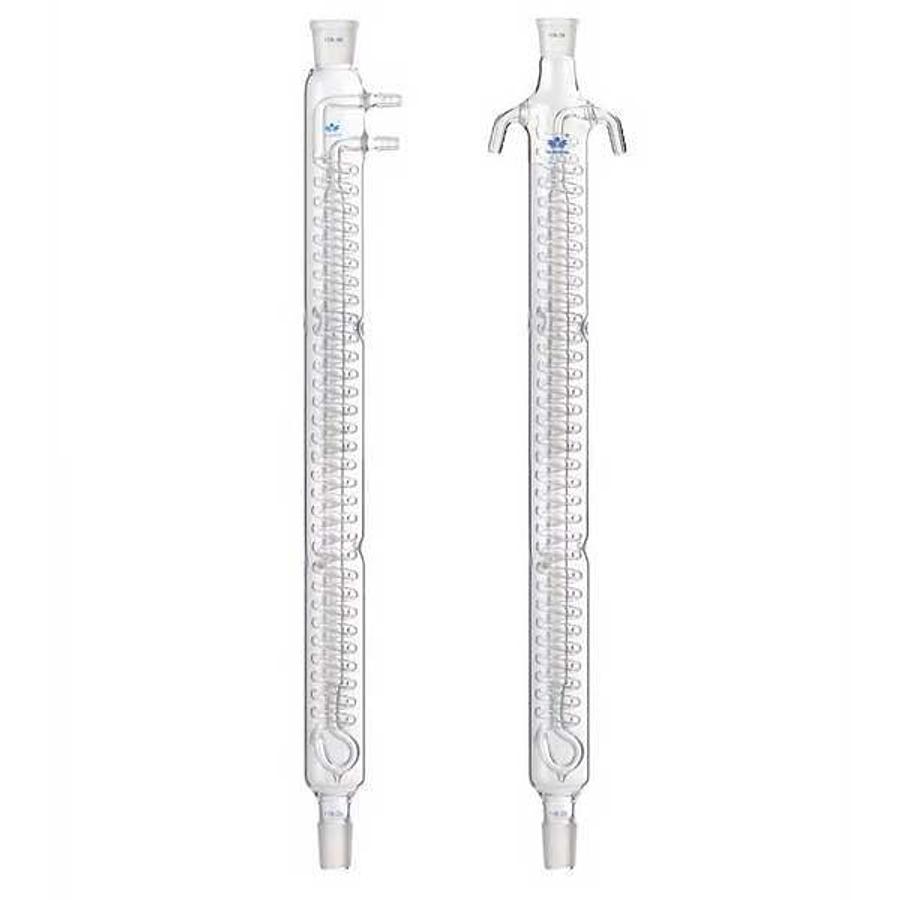 2 - Laboratory Condenser Liebig Borosilicate Glass 200mm