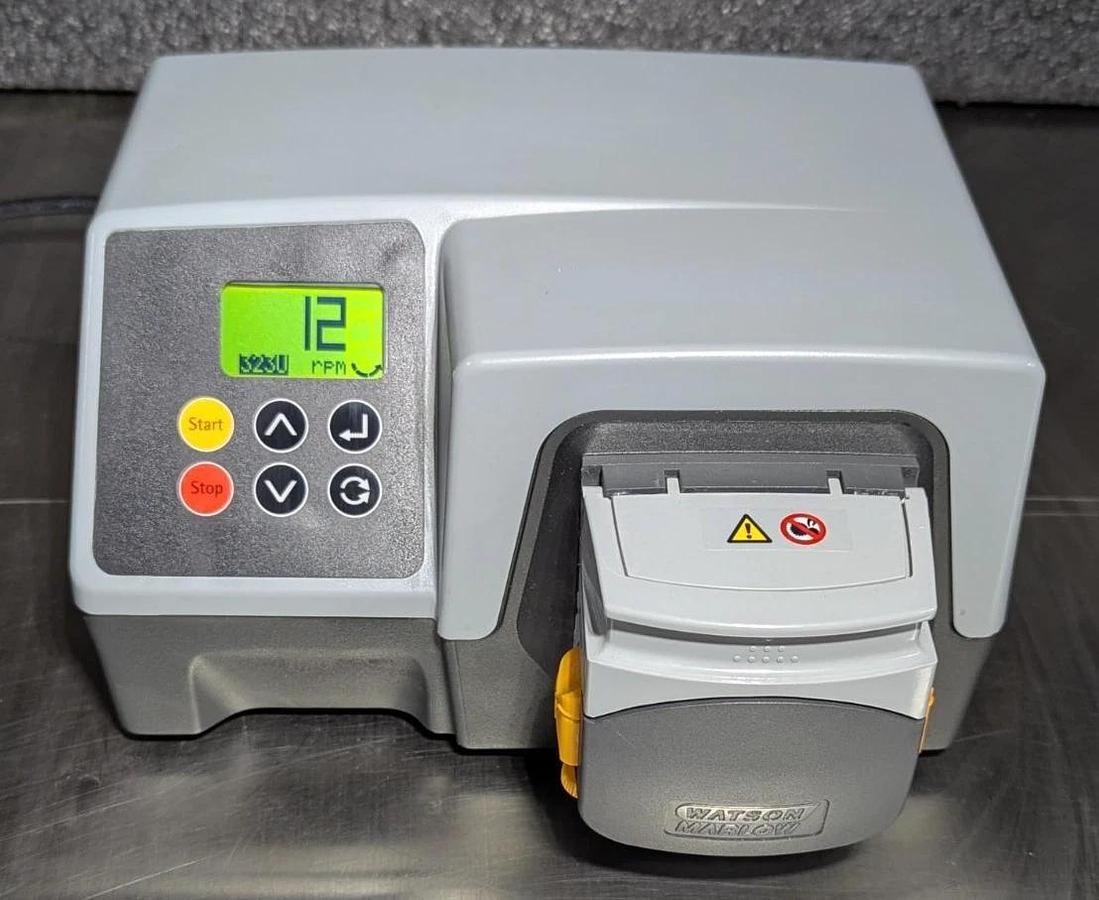 Used Watson Marlow 323U/D Sartorius Peristaltic Pump 400 RPM w/ 313 DW Pump Head