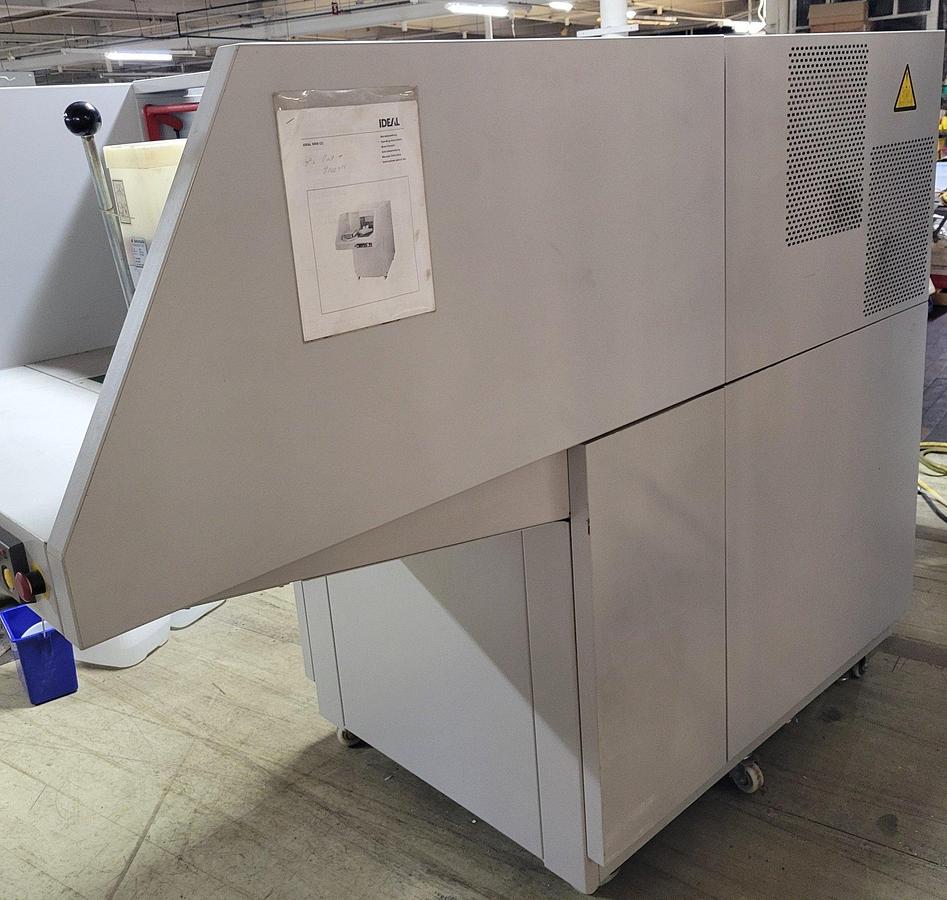 Used 5009-2 MBM Ideal DestroyiT CrossCut 5009 High Capacity Paper Shredder 220V 3PH