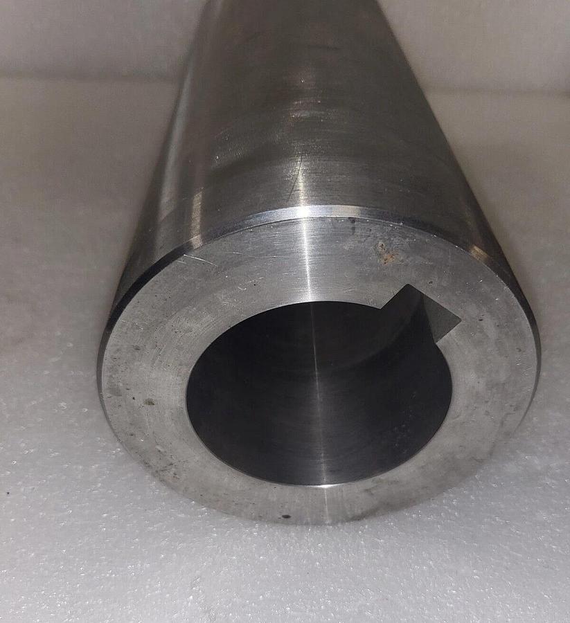Used Heavy Duty 3"  MECHANICAL SOLID SHAFT COUPLER ASTM AS479 Stainless Steel
