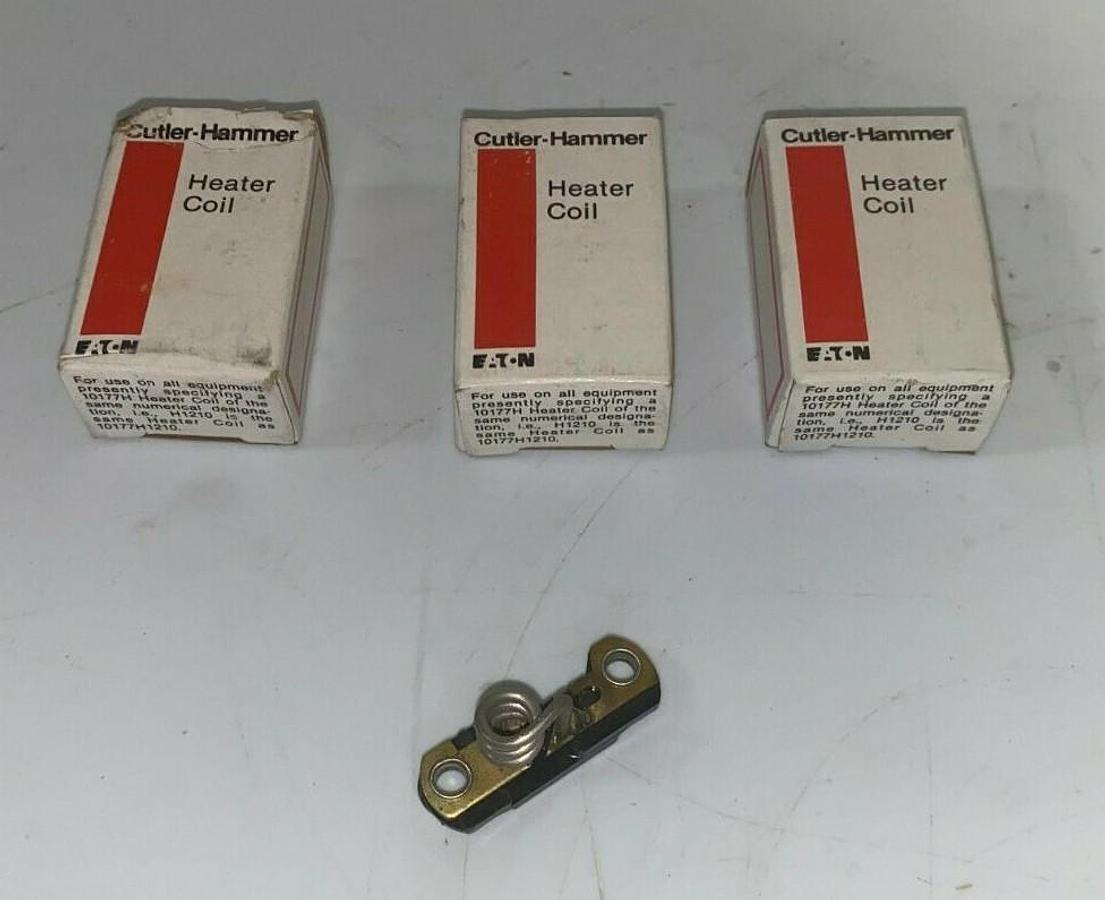 3 / EATON Cutler Hammer H1234 Starter Overload relay heater elements