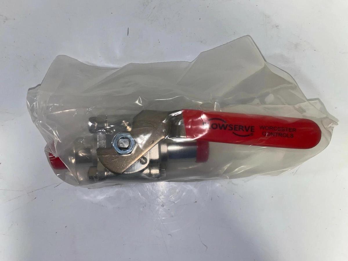 Used Flowserve Worcester Controls 1-1/2'' Ball valve PWK4466RTXBO Butt Weld 400F