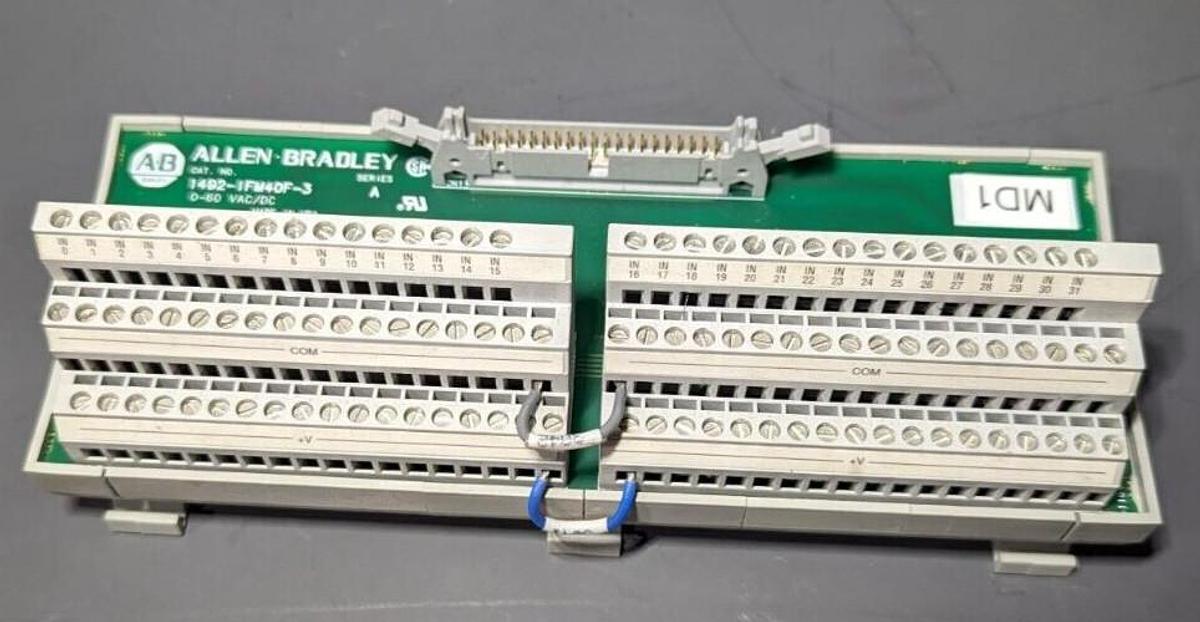 Used Allen Bradley 1492-IFM40F-3  serie A  Interface Module