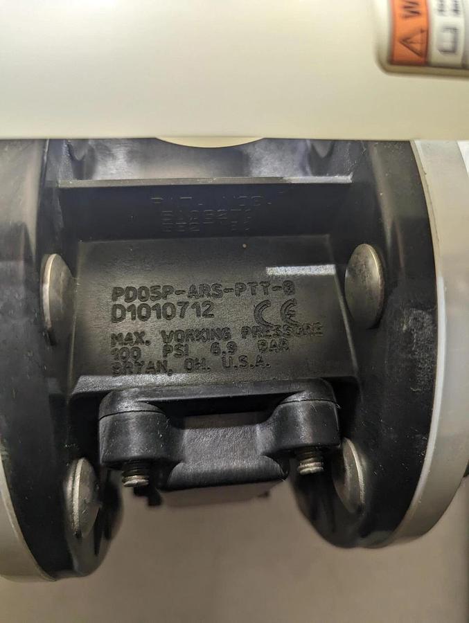 Used Aro  Ingersoll-Rand PD05P-ARS-PTT-BD1010712 Diaphragm Pump