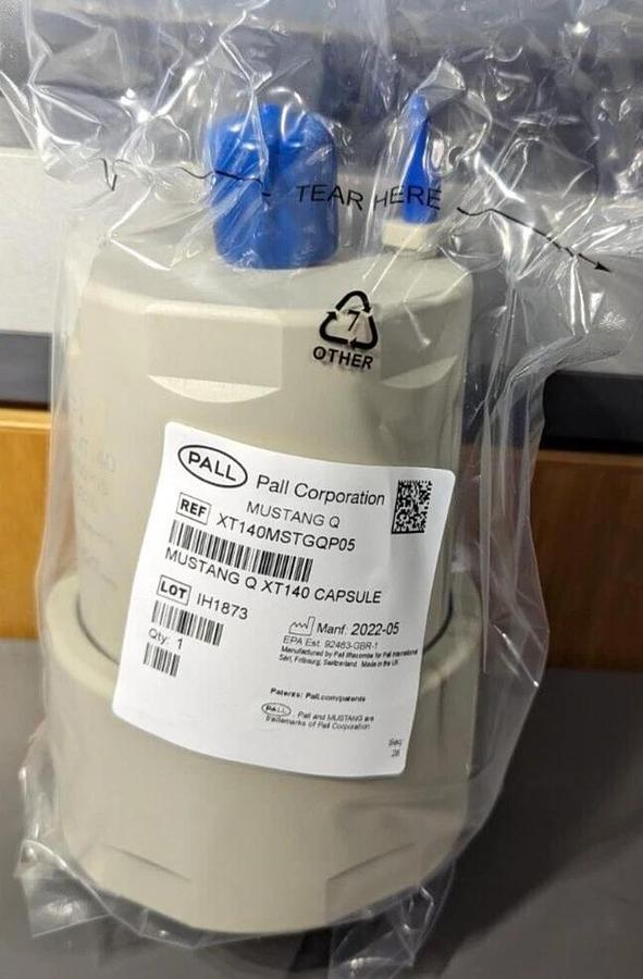 Pall Mustang Q,  XT140MSTGQP05 Chromatography Membrane Capsule