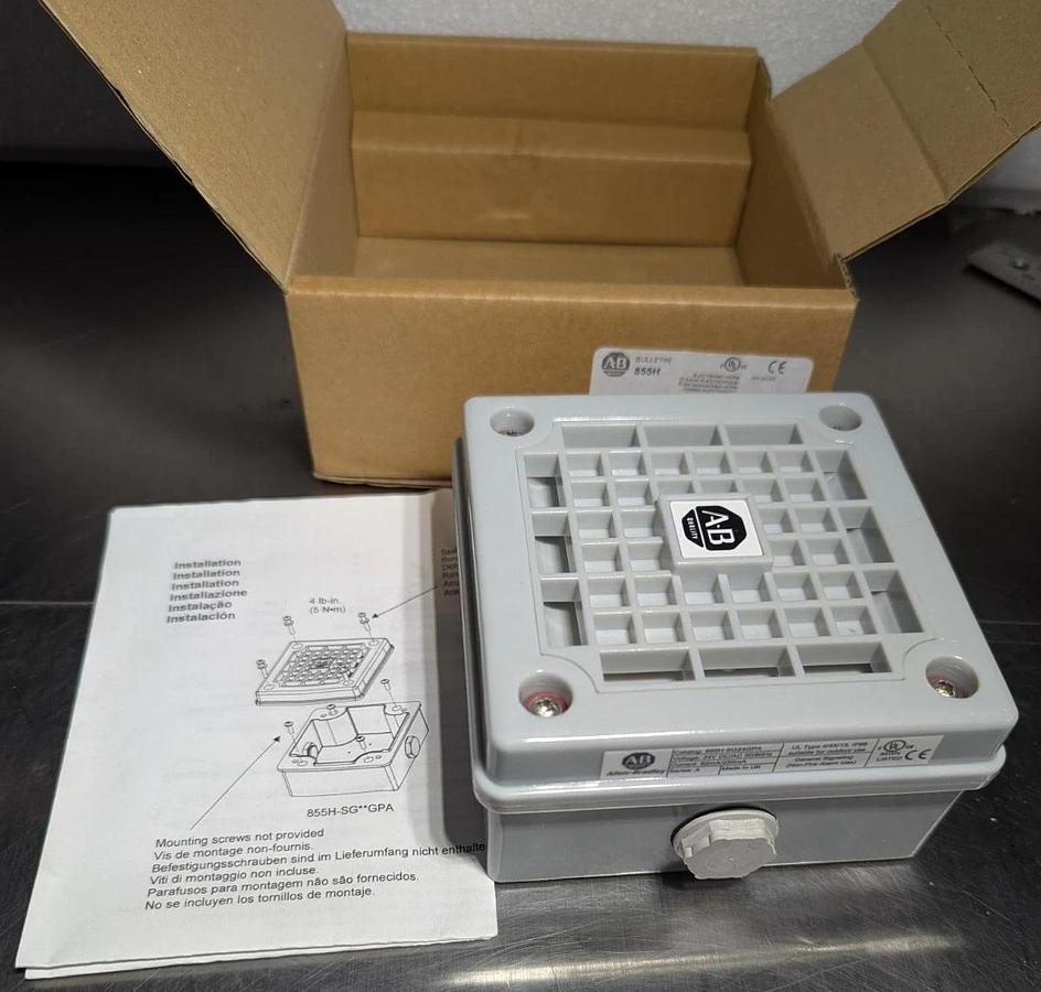 Allen Bradley 855H-SG24GPA  General Purpose Electronic Horn