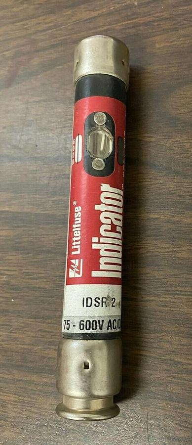 Used Lot of 3 Littelfuse Indicator IDSR 2 600V fuse