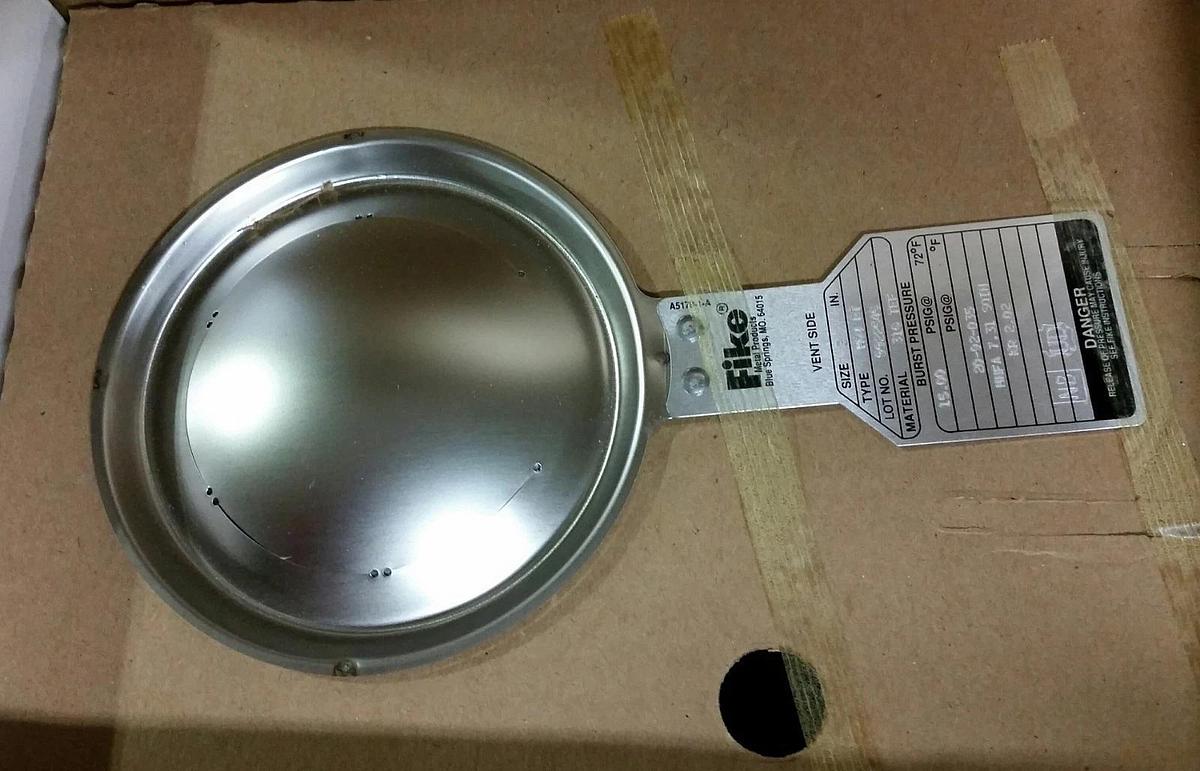 Fike 3" HOV Rupture Disc  15 PSIG @ 72°F, 316 TEF