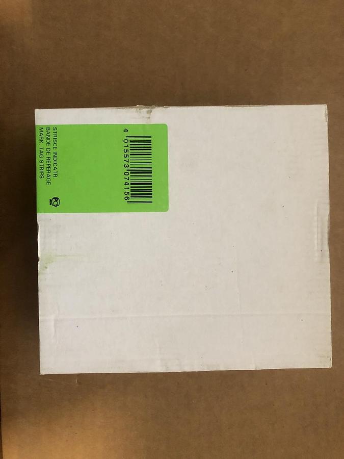 Used Wieland 04.856.1153.0 TERMINAL BLOCK MARKER, 1 TO 100, 6MM