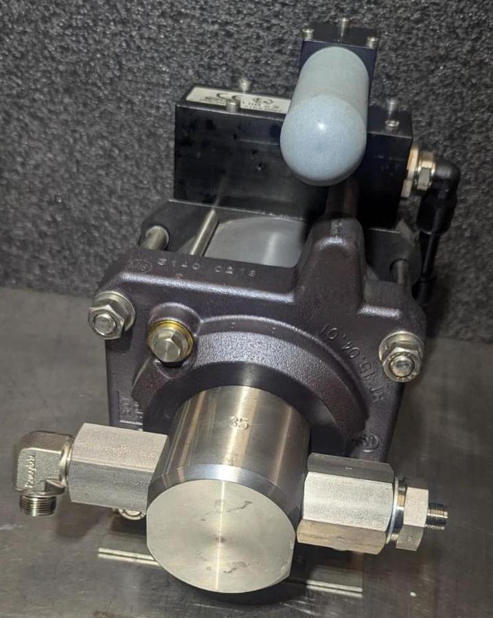 Used Maximator  G 35 LS Air Driven Liquid Pump 5800 psi