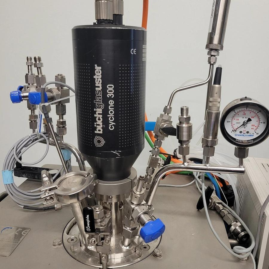 Buchi Glasuster Pressure Reactor System Polyclave Buchiglas
