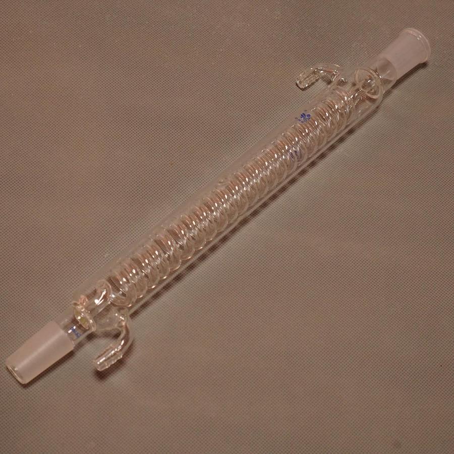2 - Laboratory Condenser Liebig Borosilicate Glass 200mm