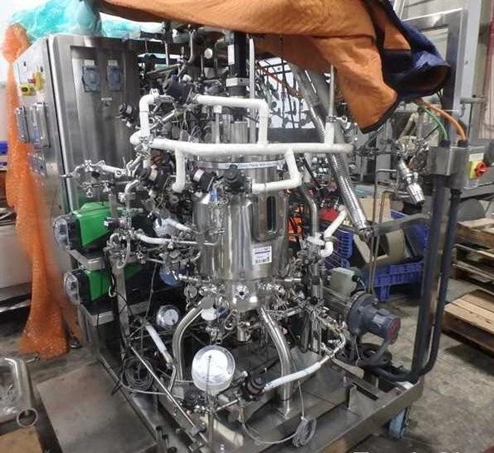 Used TechniServ 20 Liter Seed Bioreactor Skid