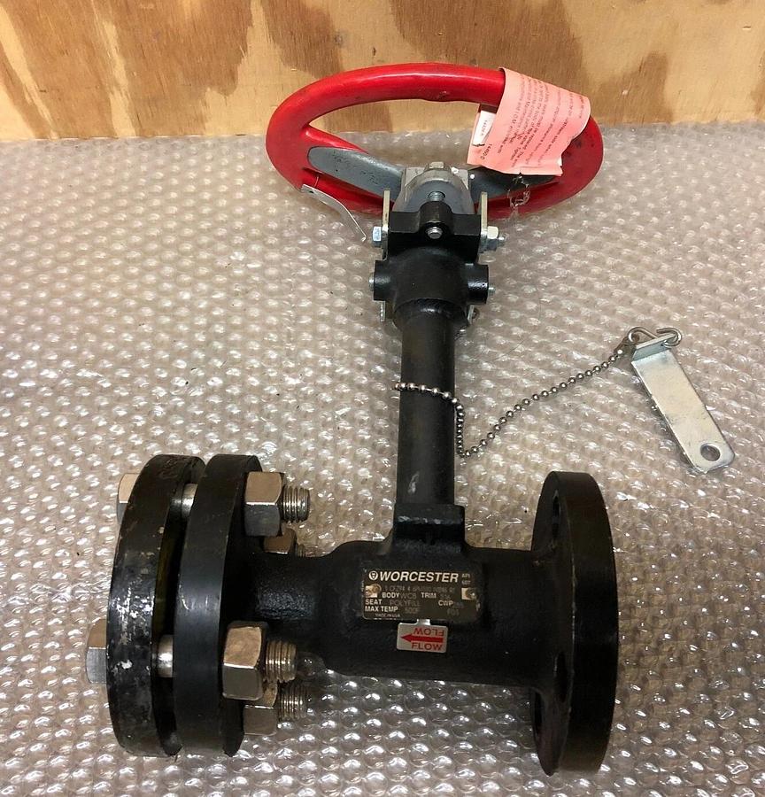 WORCESTER FZ94 1" Fire Rated One Piece BALL VALVE 1CFZ94-4-6PM300-N1246-R1