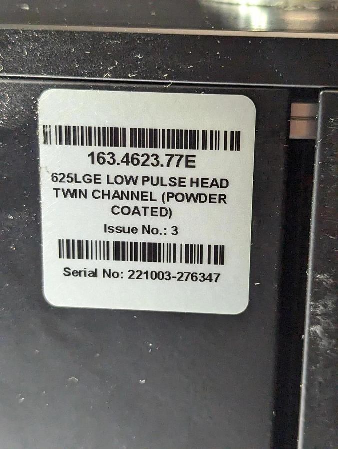 Used Watson Marlow 625LGE Low Pulse Head Twin Channel