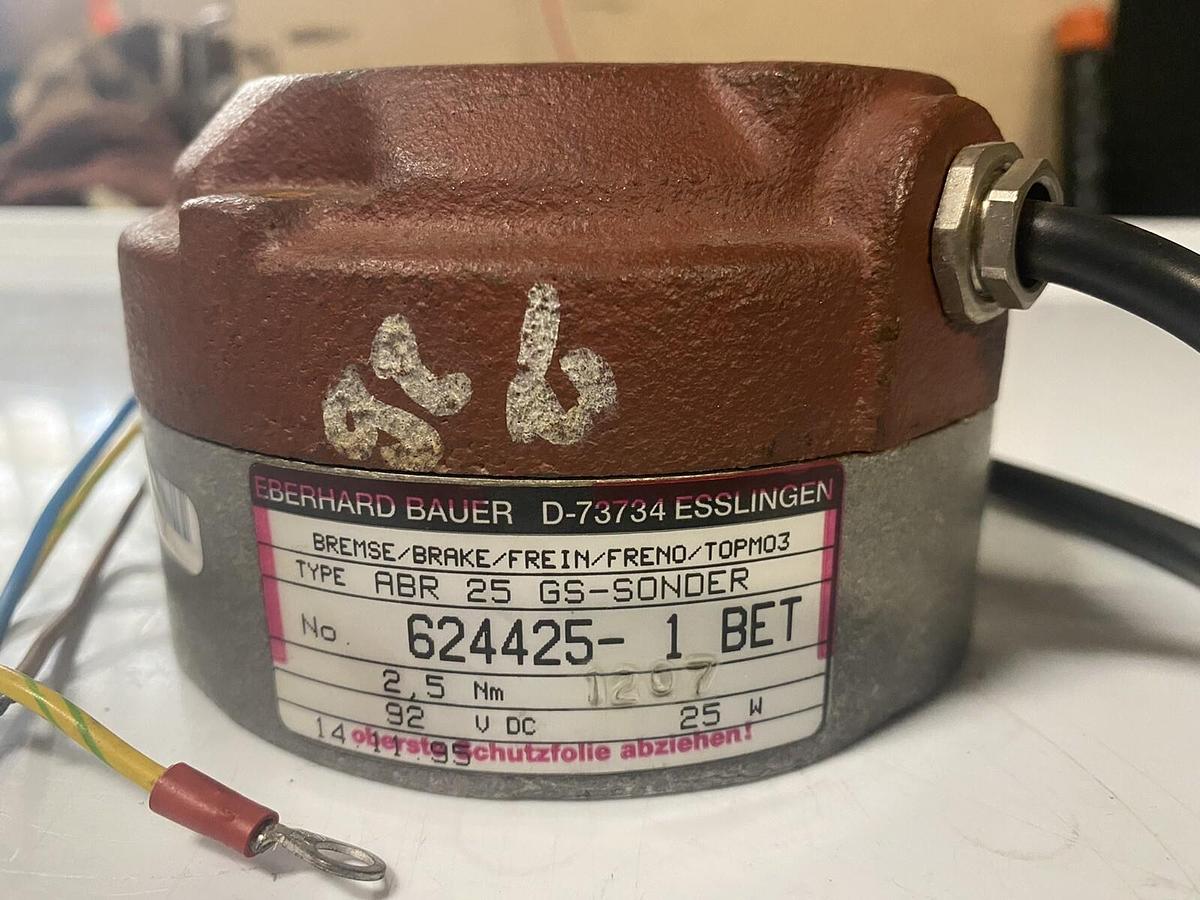 Used Eberhard Bauer ABR 25 GS-SONDER Brake 624425- 1