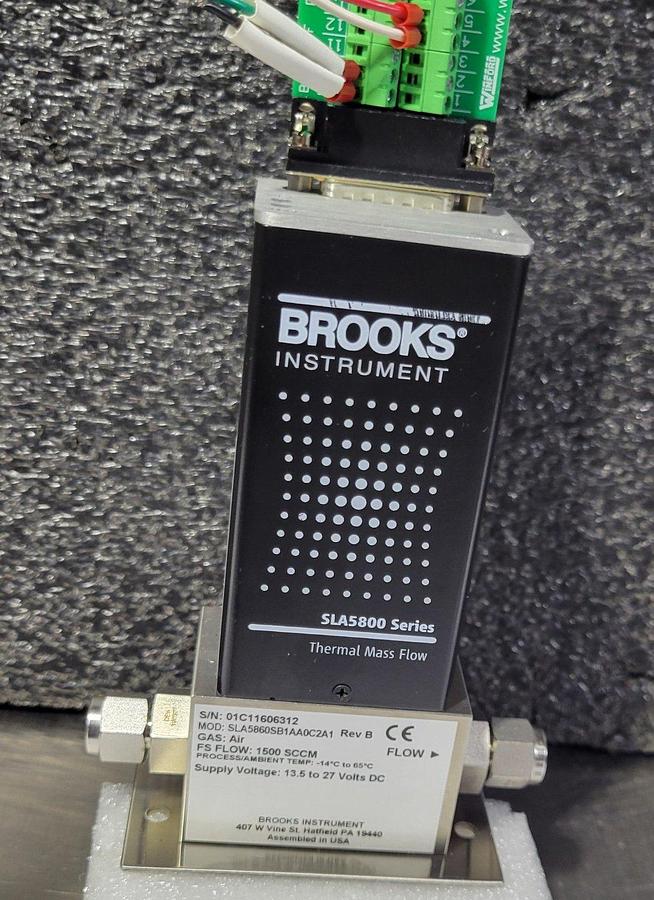 Used 2021 BROOKS Instrument Thermal Mass Flow SLA5860 Controller - SLA5860SB1AA0C2A1