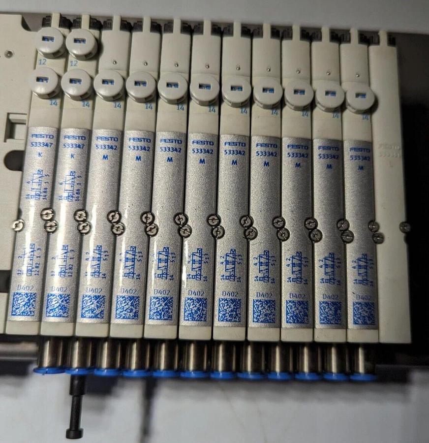 Used Festo CPX-GE-EV-S (1) ,  CPX-GE-EV (3) , 533342 (13) , 533343 (3) ,  533347 (4)