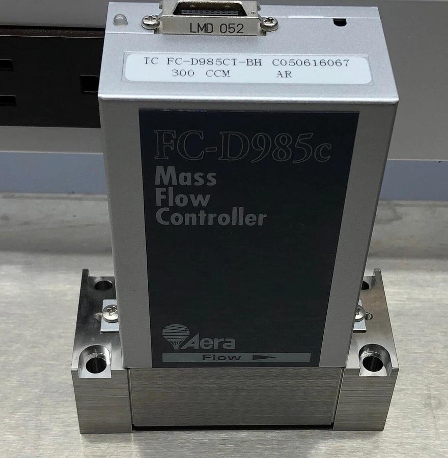 Aera Advanced Energy FC-D985c TC FC-D985CT-BH 300 CCM, AR Mass Flow Controller