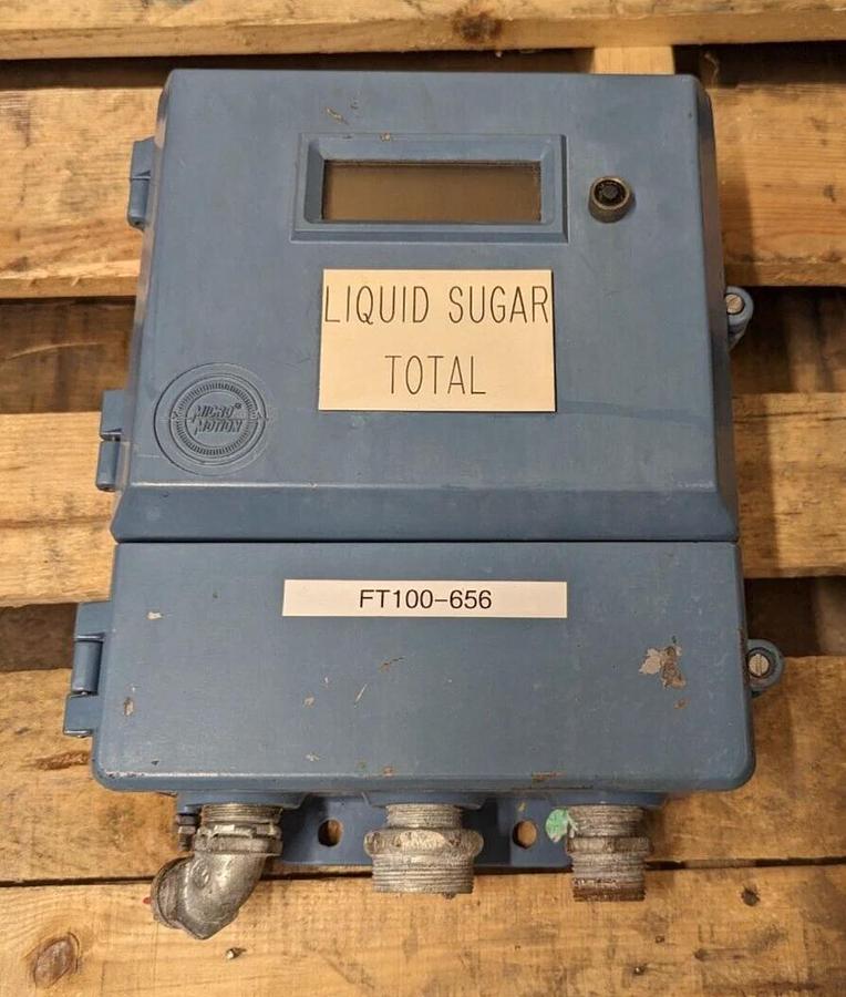 Used 2" Micro Motion Flow Meter DL200S226SU with transmitter