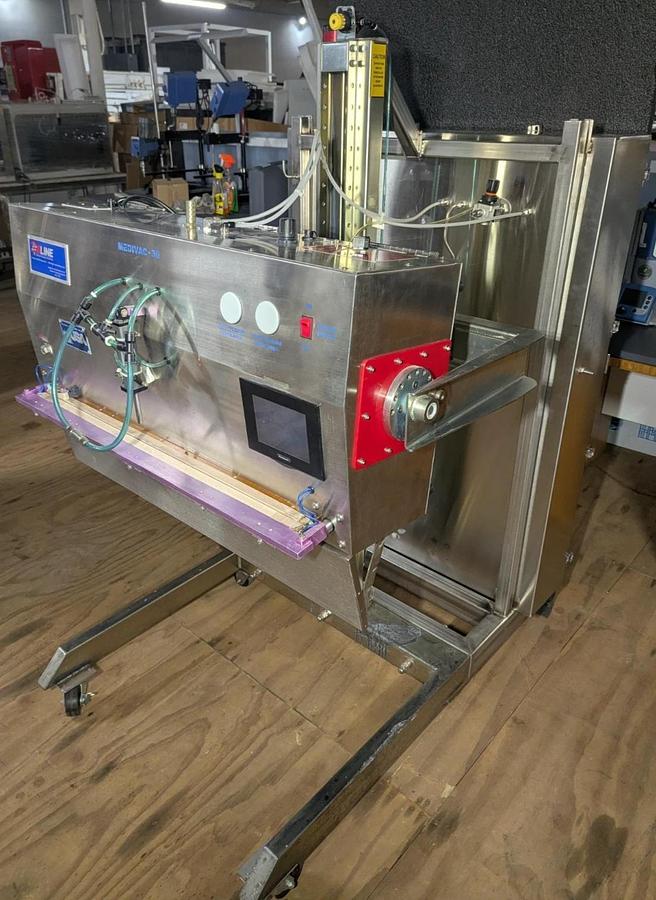 Used Aline MEDIVAC-30 Stainless Steel  Vacuum Bag Sealer 110V  Phase 1 60 hZ