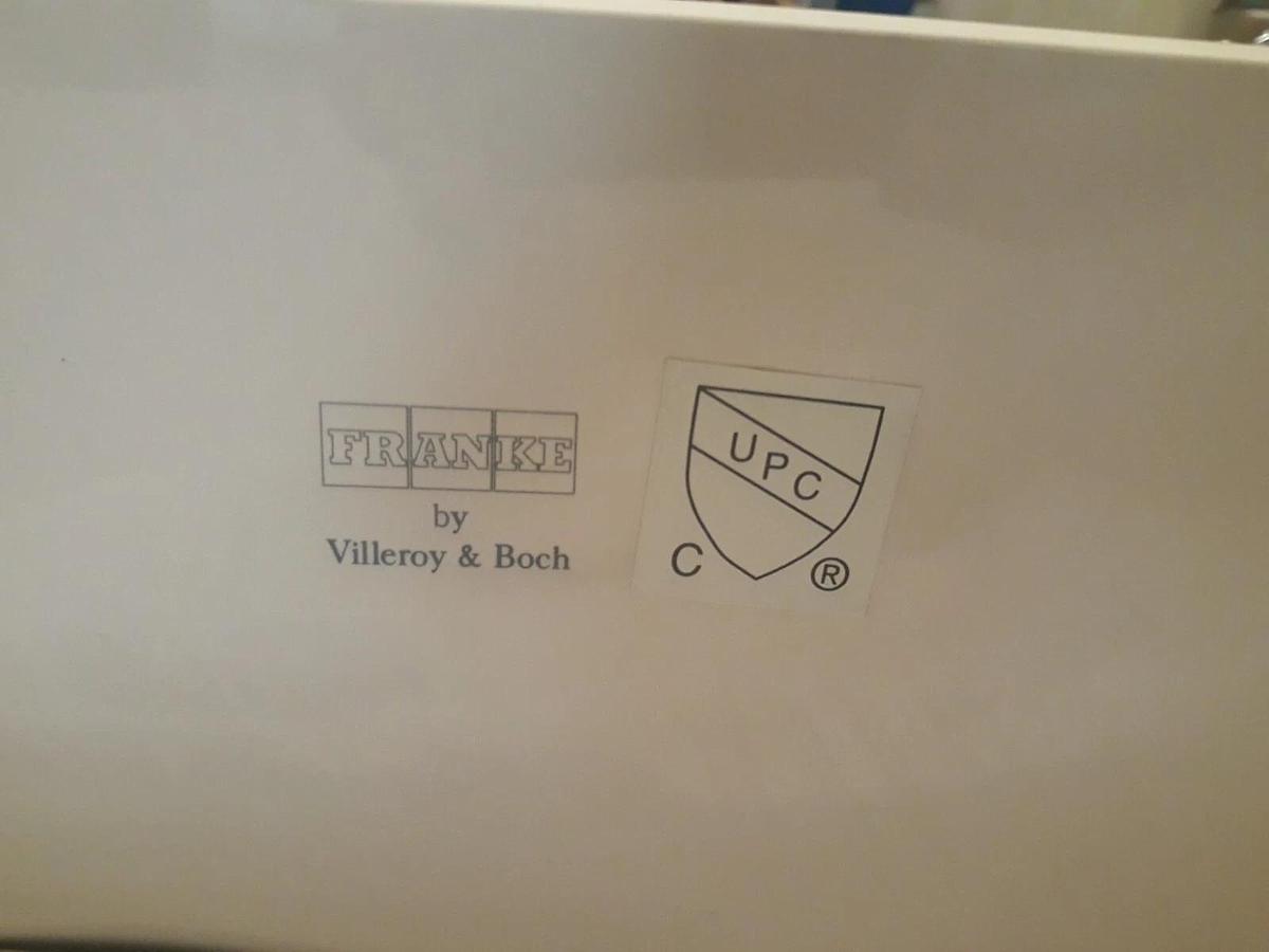 Franke CCK 110-13BT,  13" Inch Undermount Single Bowl Fireclay Sink  Bisque
