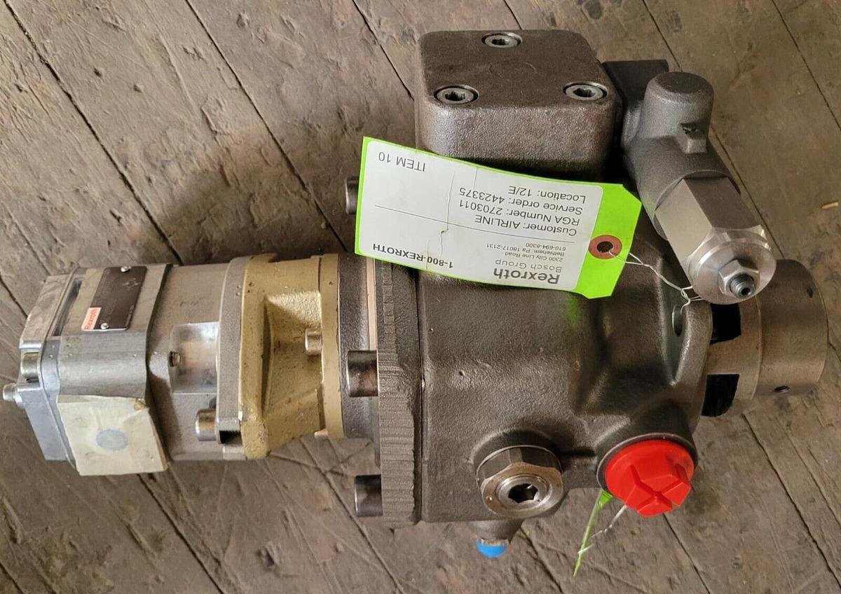 Rexroth hydraulic pump PV7-19/40-45RE37MC016, with  PGF2-22/006RJ20VU2
