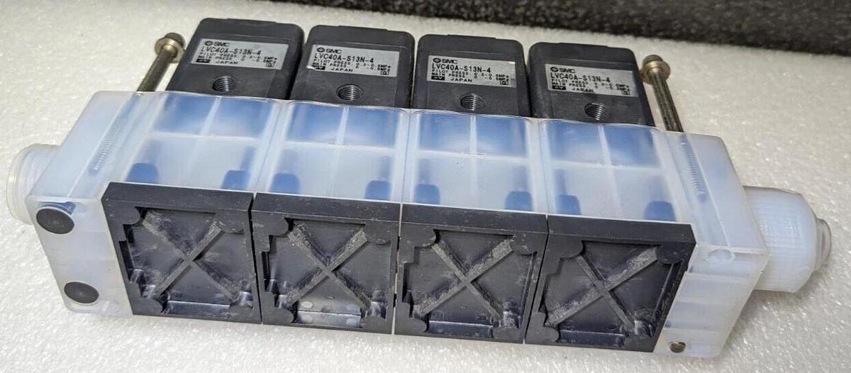 Used SMC LVC40A-S13-4 Valve Pneumatics  LLC4A-04-S13