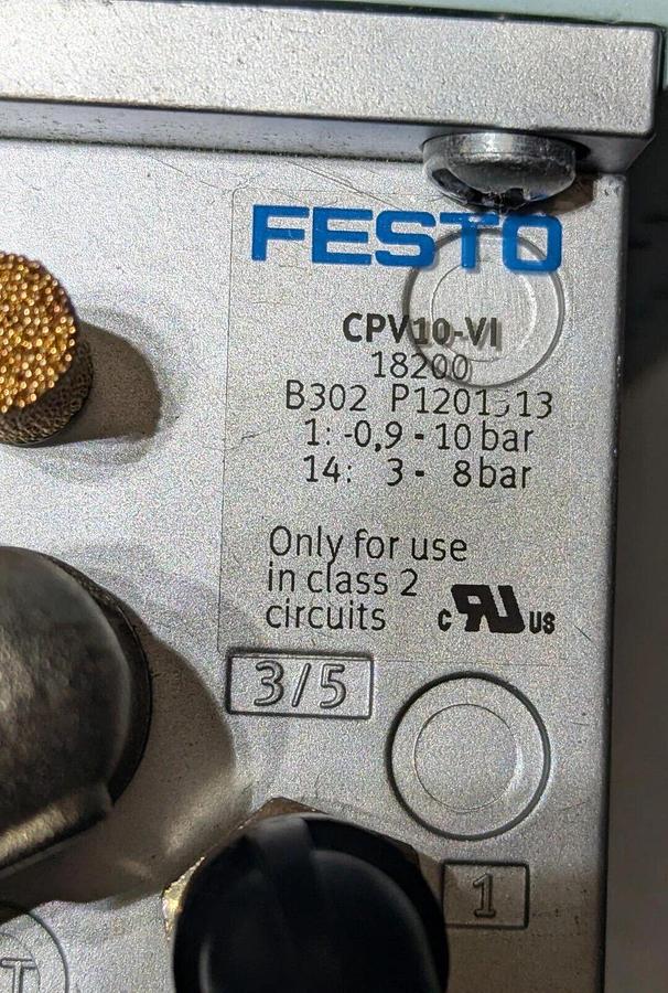 Used Festo Valve Block CPV-10-VI